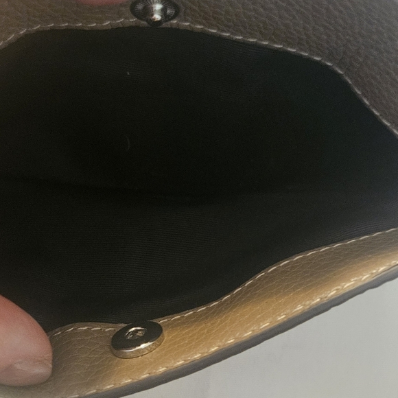 Marc Jacobs French Grey Pebbled Leather Zip Phone Wristlet Wallet - Picture 3 of 6